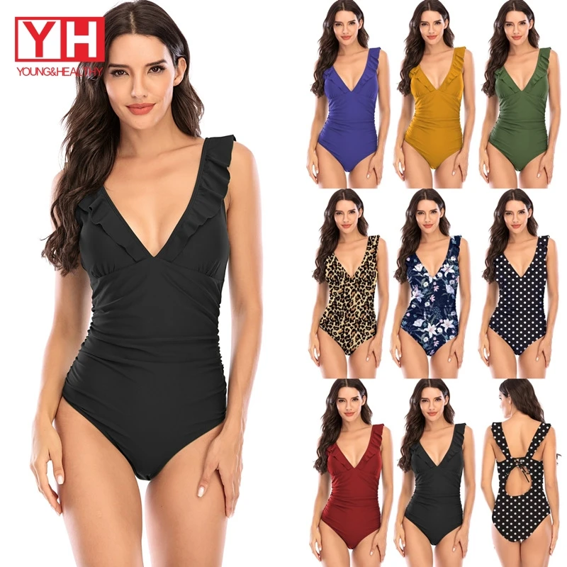 

YH Sporting Manufacturer Wholesale Ready To Ship One Piece Cheap Wholesale 2021 Plus Size Men Swimwear