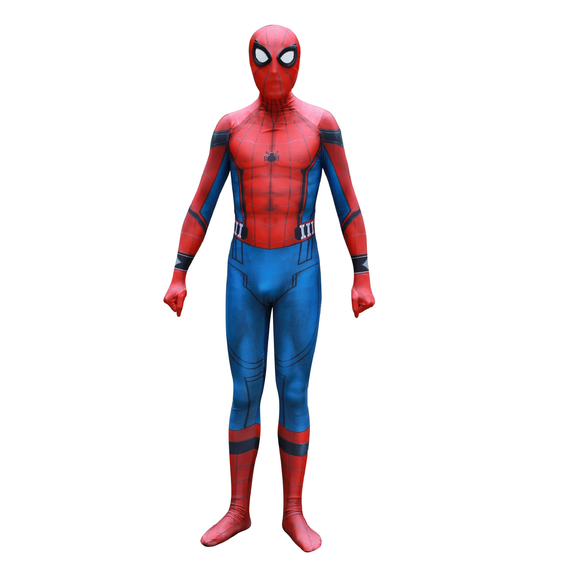 

Homecoming Spider-man Cosplay Costume 3D Printed Homecoming Spandex Suit Halloween Costume Bodysuit for Adult/Kids Plus size