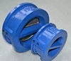 Industrial Pn10 16 Dn200 Non Return Cast Steel Wafer Style Butterfly Type Water Pump Check Valve