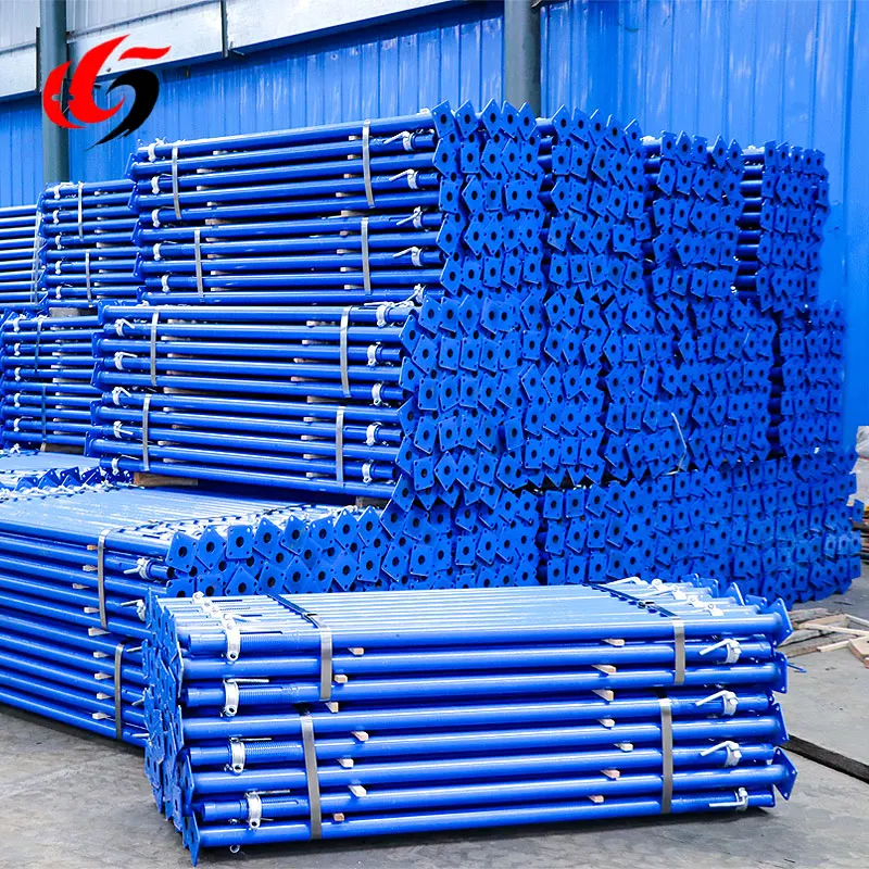 
Scaffolding Adjustable Telescopic Shoring Light Duty Formwork Steel Prop 