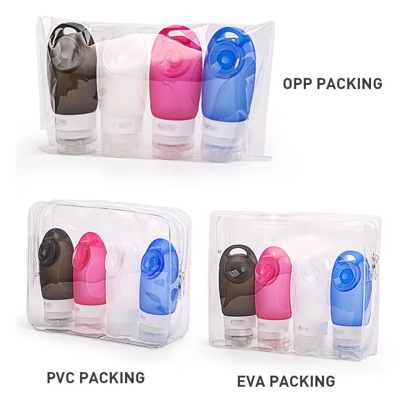 Tb02 Leak Proof Travel Bottle Kit,100 Ml Travel Bottle Silicone