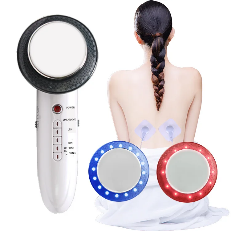 

Wireless face lift machine 4-in 1 skin tightening rf ems micro current ultrasonic device beauty massage machine