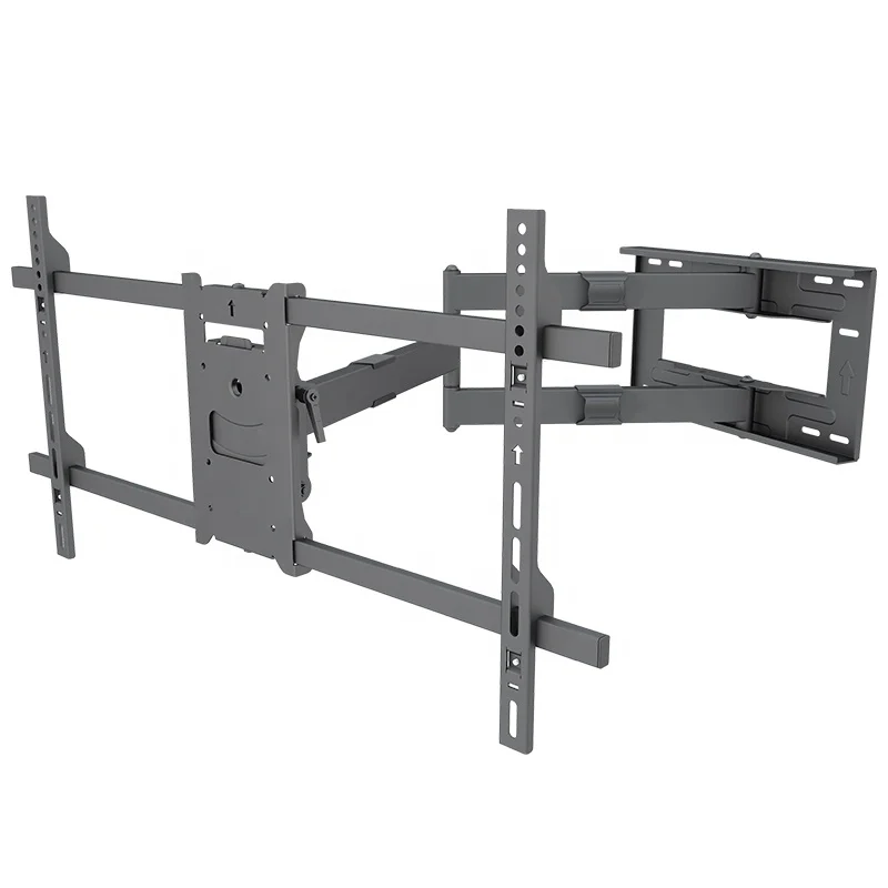 

Swivel Tv Support 180 Degrees Extra Long Arm TV Mount TV holder With Max VESA 800x400mm, Black& white