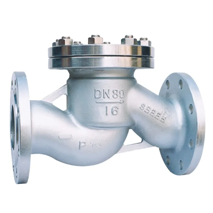 热卖不锈钢水流量控制法兰止回阀