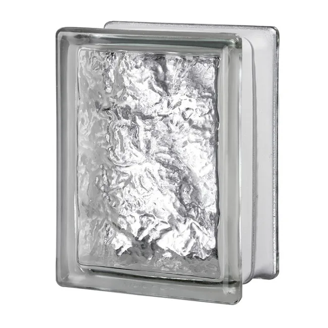 
190x190x80mm Building Decorative Craft Clear Transparent Hollow Glass Blocks Brick 