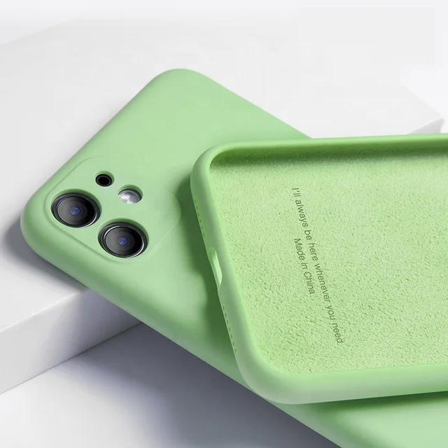 

IVANHOE Liquid Silicone Phone Case for iphone 11 Pro Max Soft Cover Full Protective Case For iPhone X XS MAX XR 7 8 6 6s Plus