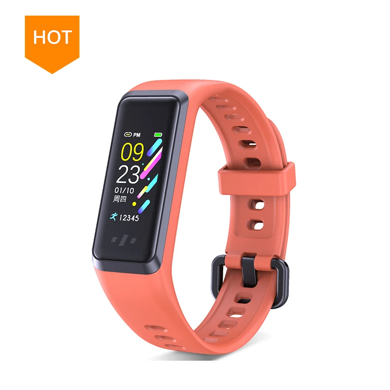 

Touch Screen smart bracelet sport watch band blood pressure monitor wristwatch