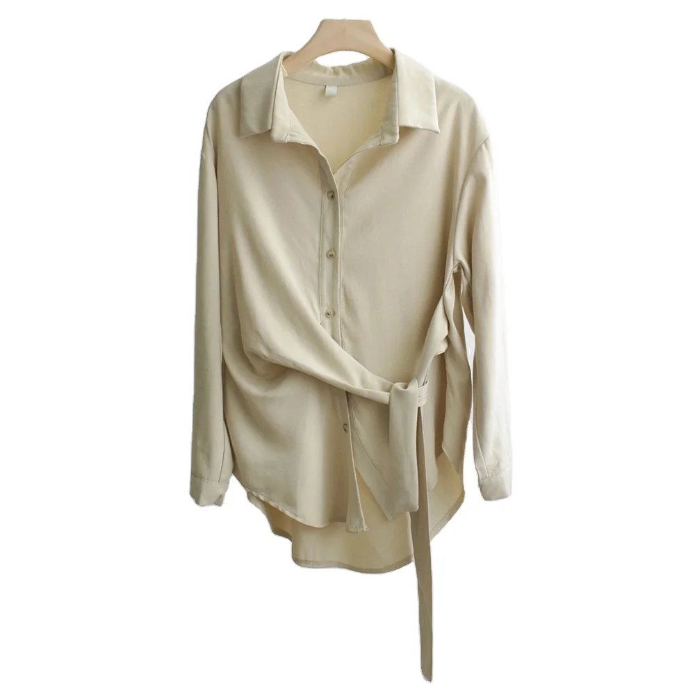 

Mid-length Top Casual Women's Loose Fitting Tops Long Sleeve New Women"s Printed Blouses Shirts