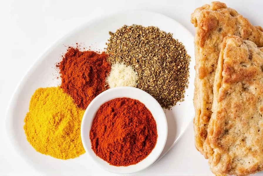 Colorful South African spice market stall with locals browsing