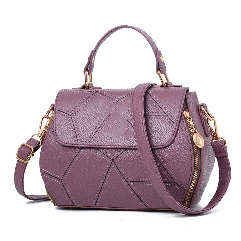 

News Handbag Bags For Luxury Ladies Bag Leather And Purses Purse Designer Wholesale Set Shoulder With Fashion Women Handbags