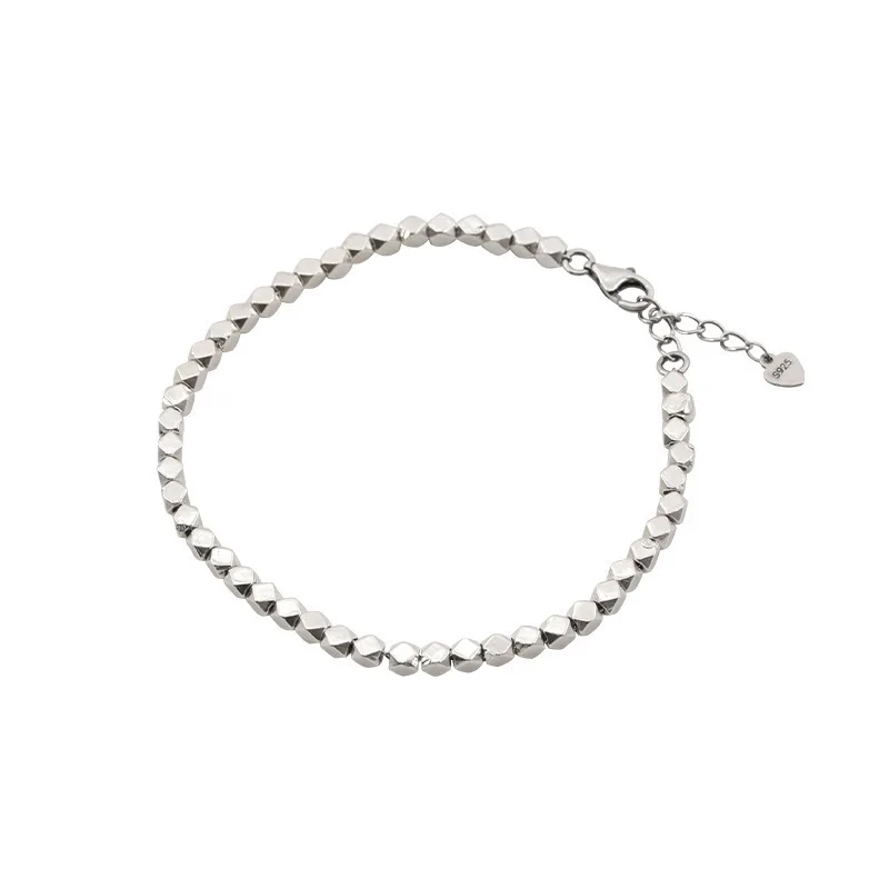 South Korea's 925 Silver Design Bracelet Female Ins Niche Design Simple Cold Wind Temperament Fashion Jewelry