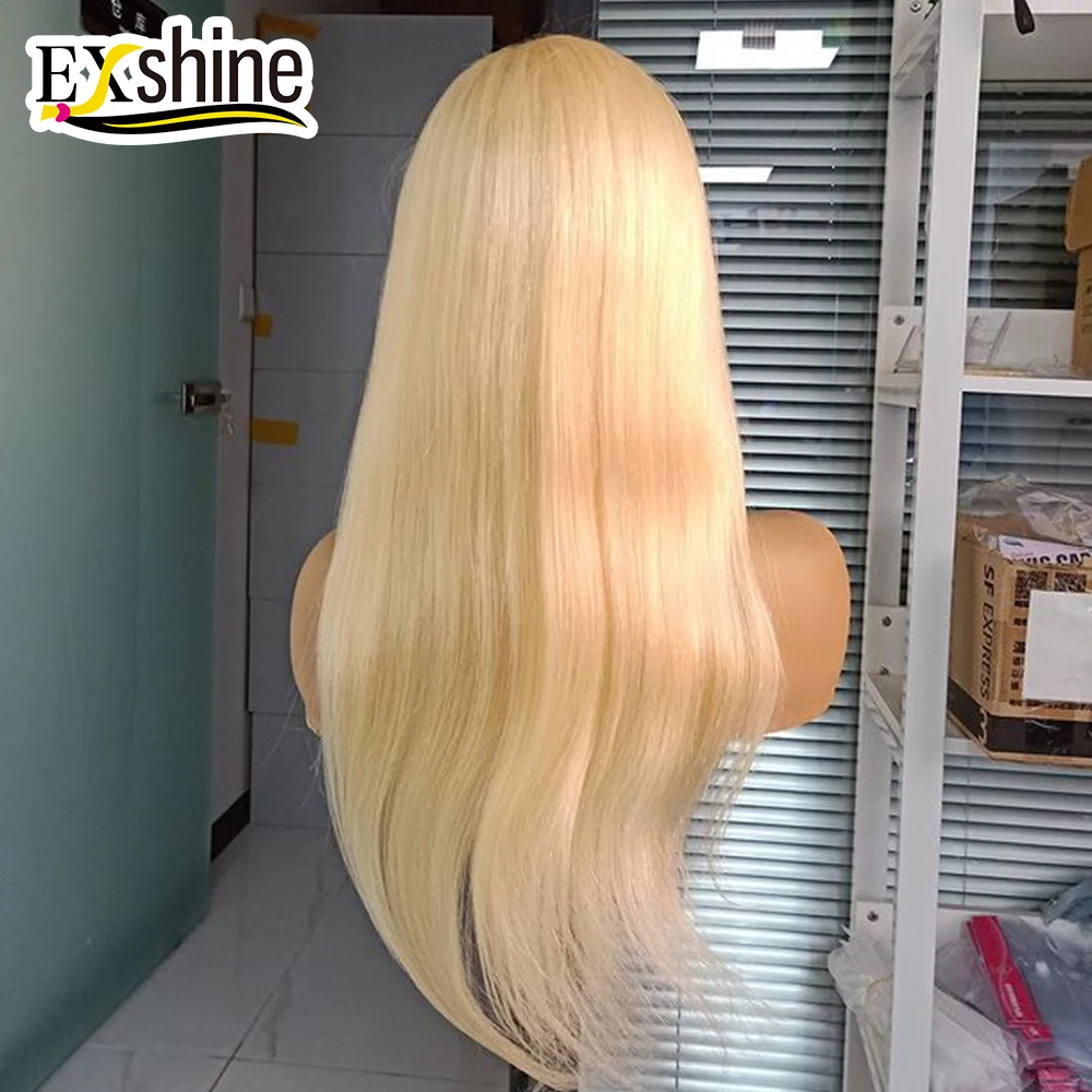 

Exshine 613 Lace Front Wig,613 Lace Frontal Wig,Blonde 613 Lace Wig Human Hair