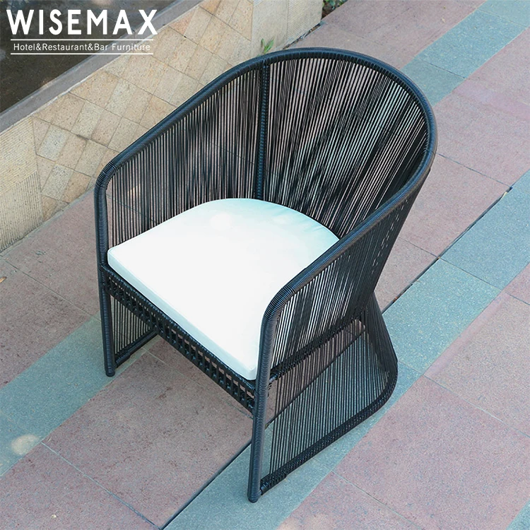 Foshan Factory Direct Price Outdoor Rattan Chair Restaurant Garden