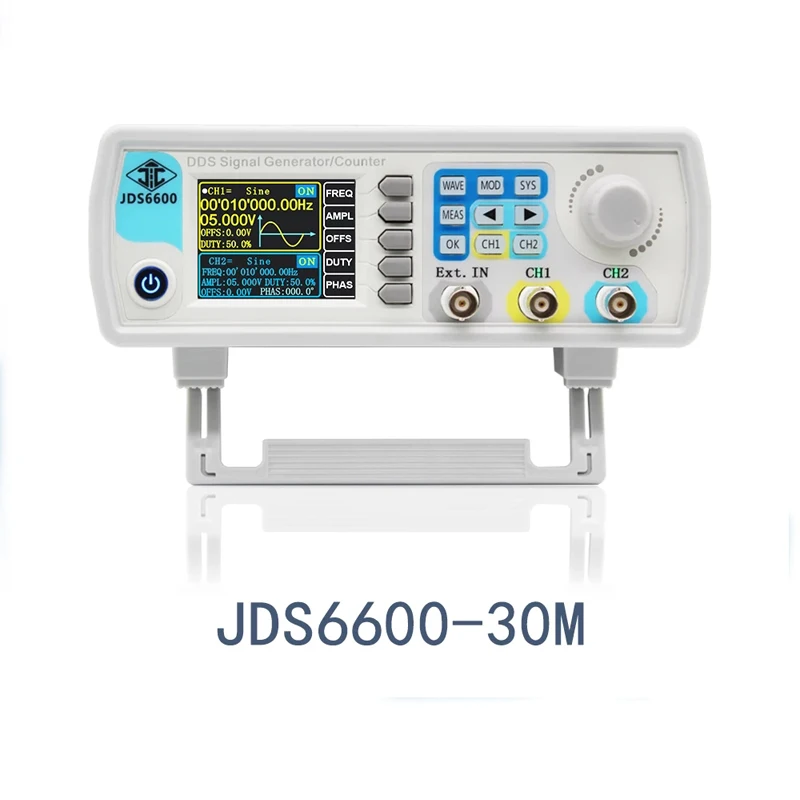 Dual Channel Arbitrary Waveform Digital Frequency Counter US 100‑240V 15MHz DDS Signal Generator Counter