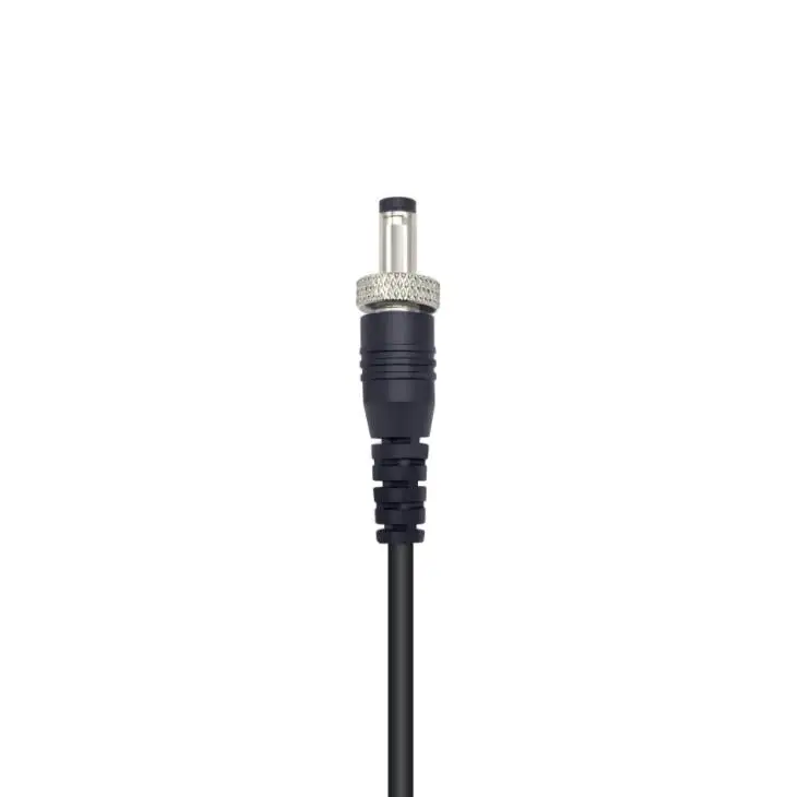 

dc 5. 5 male power cord with thread, DC extension cord,Dc 5521 5.5*2.1 5.5*2.5 buckle male connector