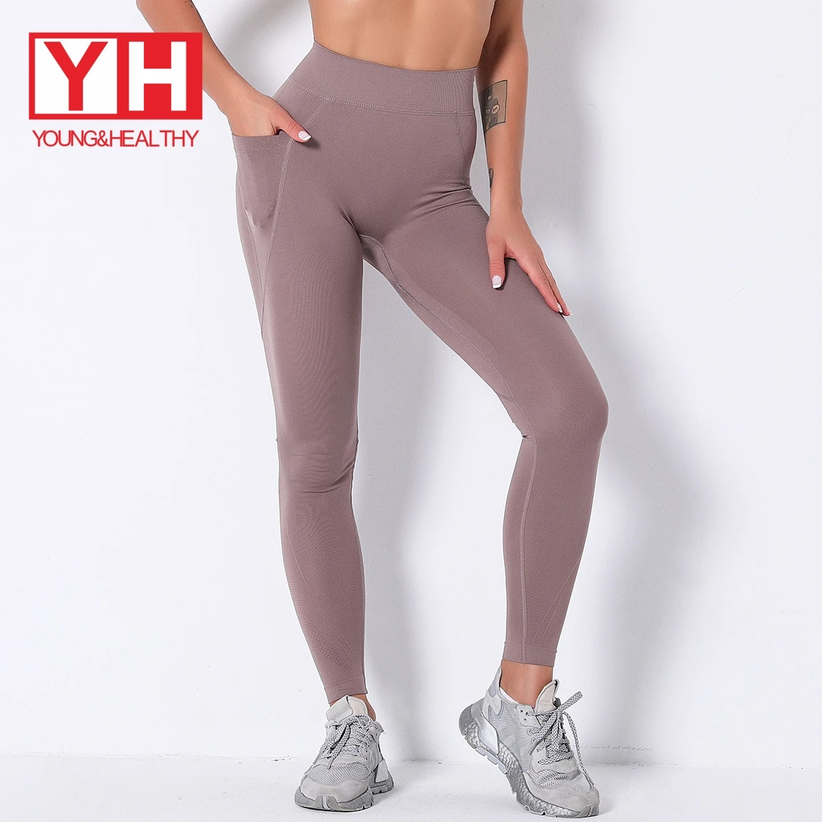 

Chinese Factory Soft Sexy Leggings Booty Seamless High Waist Sports Yoga Pants For Women