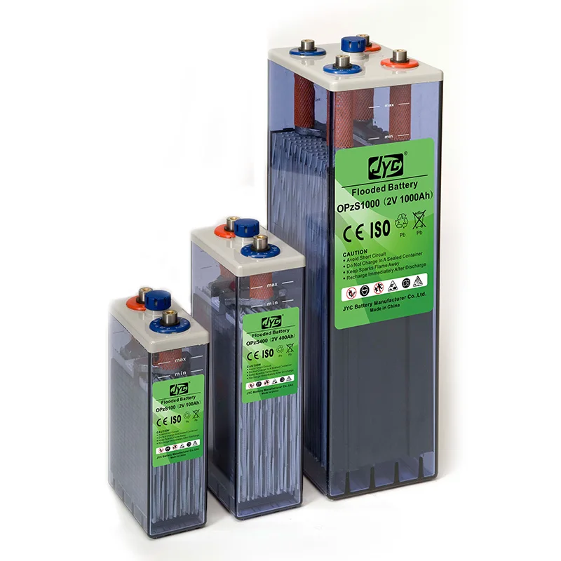 Batterie Opzs Solaire Opzs Solar Battery Container 2V 500Ah 600Ah 650Ah 1000Ah 2000Ah 3000Ah