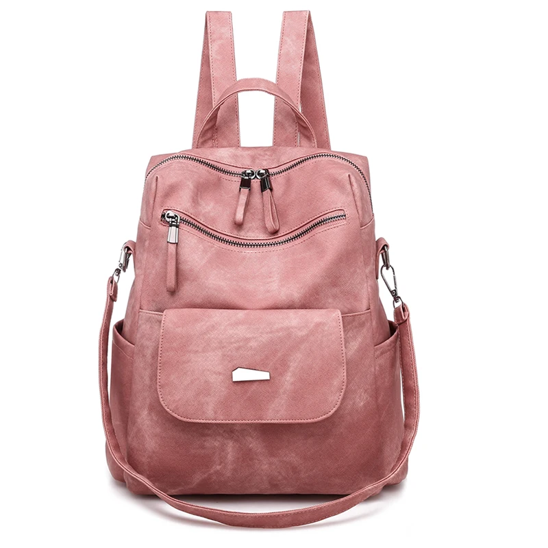 

SP471 factory wholesale backpacks leather backpack for women, Multi color