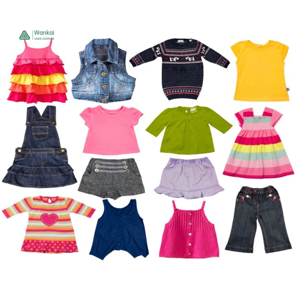 

Wankai Apparel Manufacture Second Hand Clothing Mixed Bale, Years Of Experience Used Clothes Children Summer Clothing, Mixed color