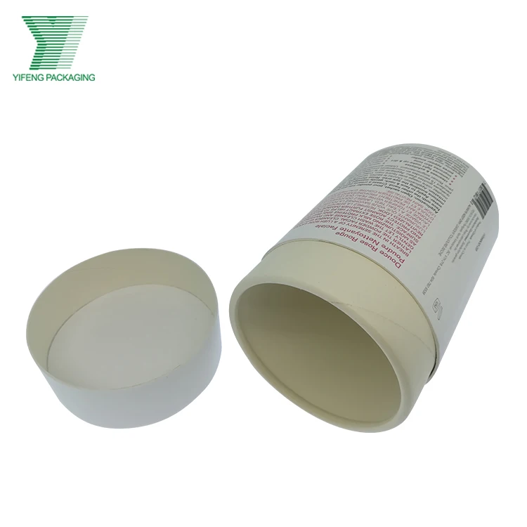 

Factory supply cosmetic facial cream cardboard containers push up kraft paper tube for deodorant stick lip balm packaging tube