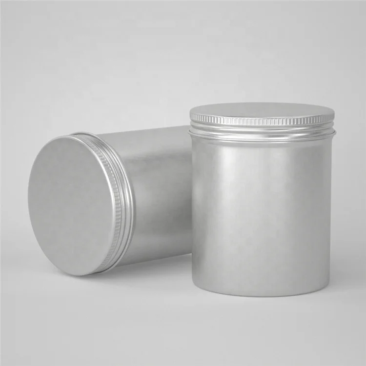 

large capacity metal tin can food grade packaging durable eco-friendly container empty round aluminum cans 500ml