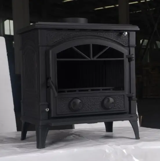 
CE Approved 14kW Freestanding (CL-F14) Real Fire Wood Burning Stove Wood Stove Cast Iron Stove 