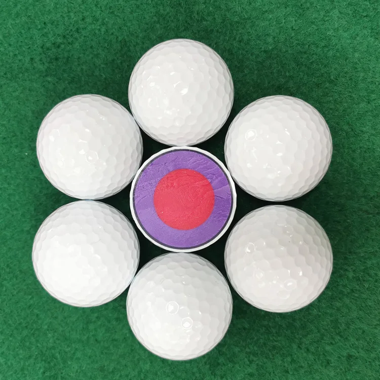 

Custom Match Ball PU 4 Layer Practice Golf Ball Use for Golf Match, White or customized