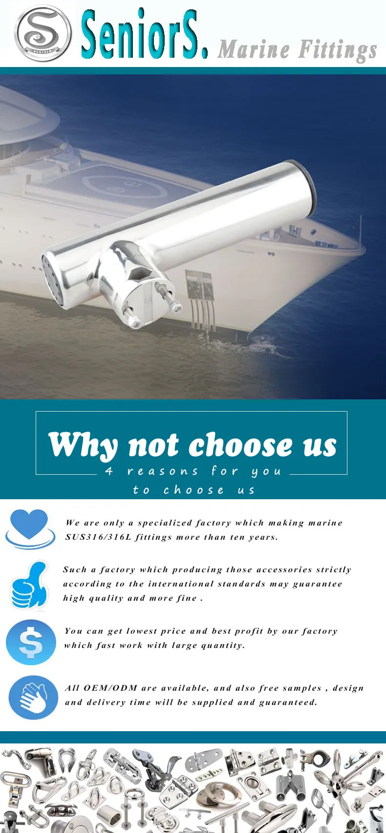 船用配件船用五金钓鱼竿支架支架316 不锈钢镜面抛光 Buy 钓鱼竿支架支架product On Alibaba Com