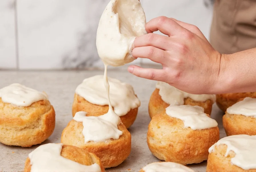 cinnamon bun icing