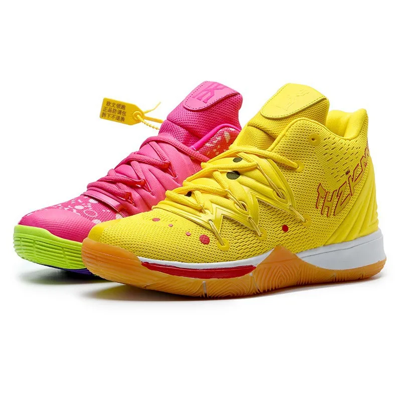 Wholesale High Quality Sponge Kyrie 5 SHOES size us5.5-us12 Mens Basketball Shoes