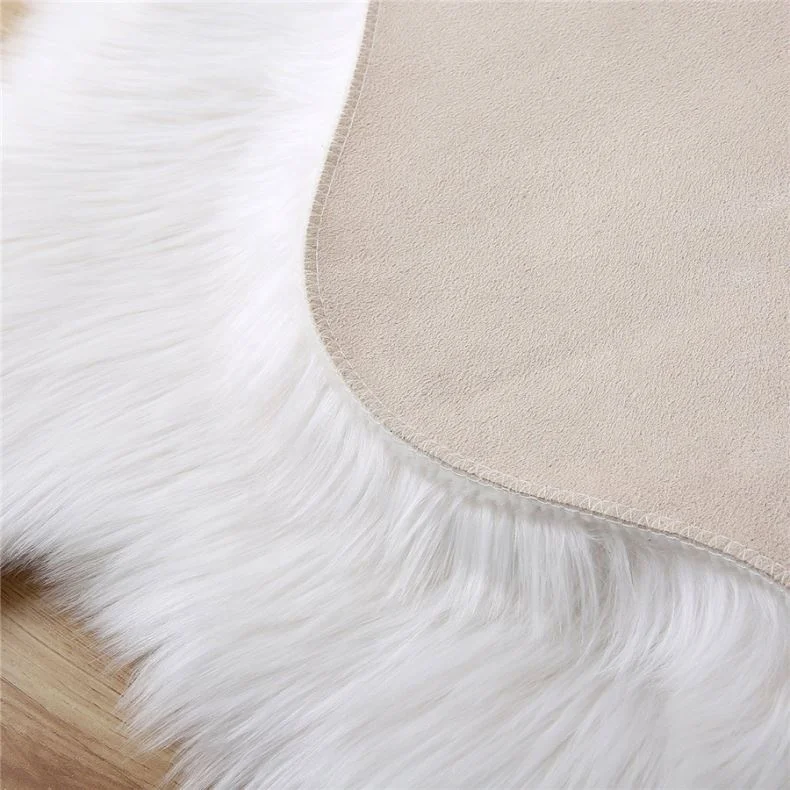 Long Hair Large Oversize White Square Handmade Natural Tj Maxx