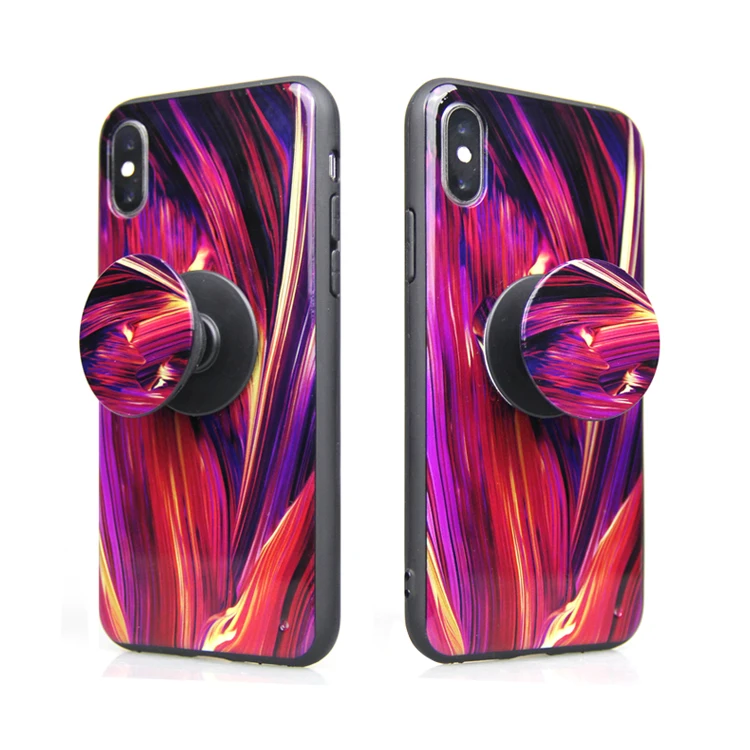 

Mobile Phone Case Printing Cover For IPhone X XS With Mobile Phone Holder