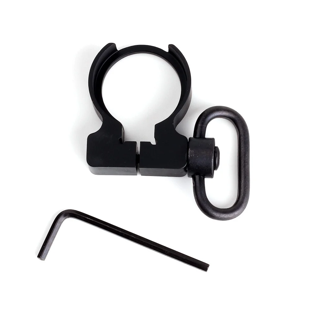 

Tactical QD Quick Detach Black End Plate Sling Swivel Adapter Mount for Hunting .223/5.56 Carbines AR15 M4 M16 Rifle