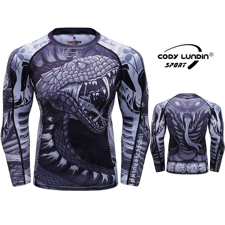 

Manufactures rash guard wholesale long sleeve gym wear grappling rashguard