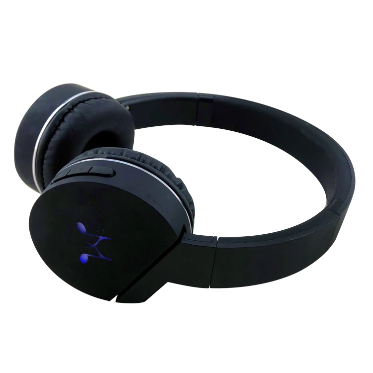 High Sound Quality Bluetooth Hd Stereo Foldable Headset Led Light