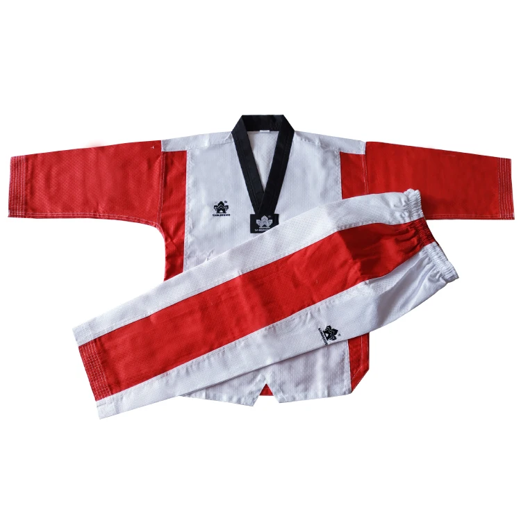 

Factory best quality taekwondo With Printed Back WTF Taekwondo Dobok/Suit/Uniform, White