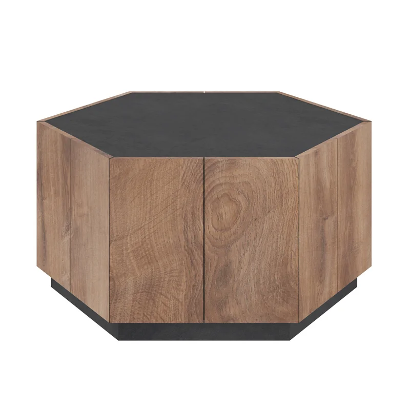 

Modern MDF Coffee Tables Wood Storage With Drawers Outdoor Table Leisure, Optional