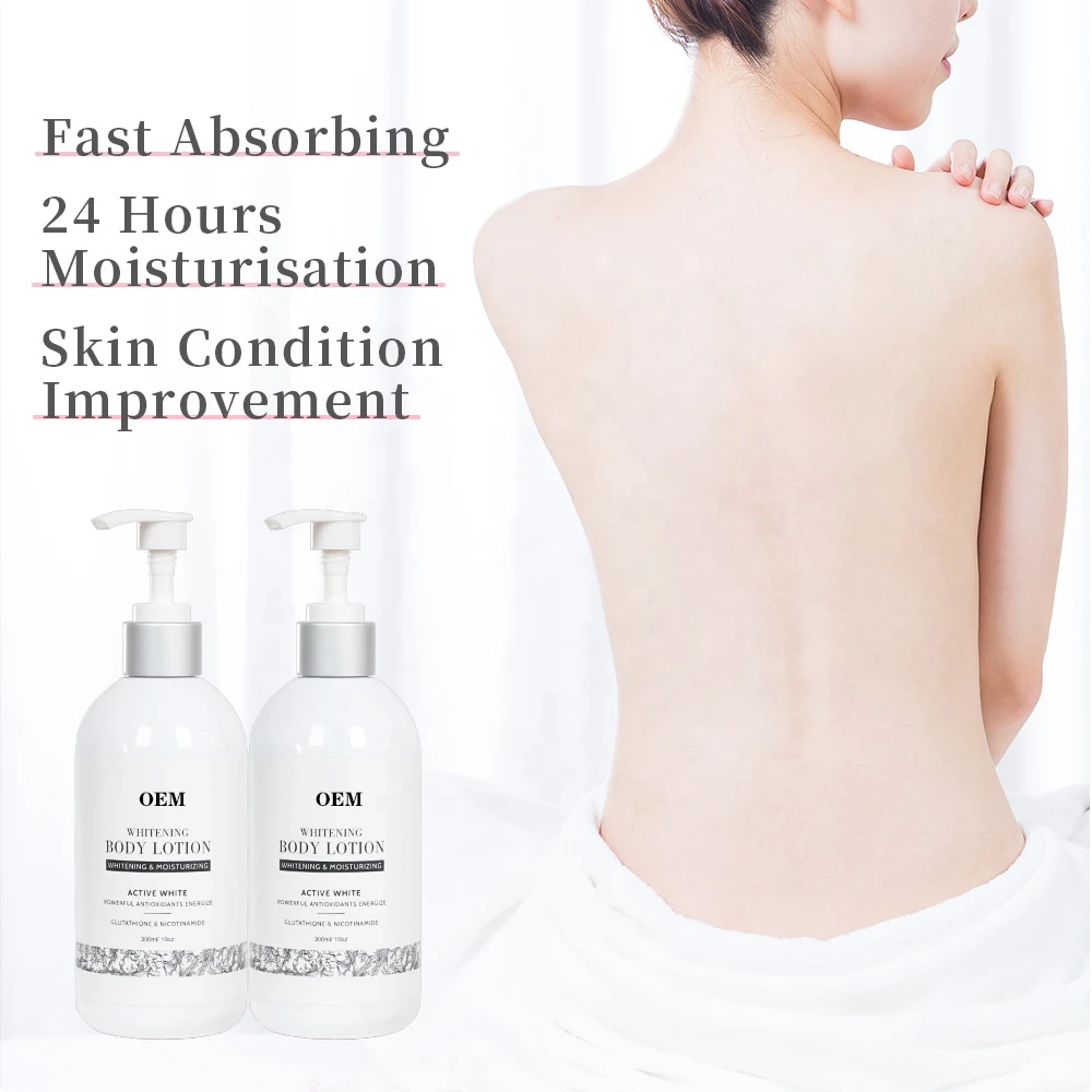 

ODM&ODM Private Label Moisturizing Black Skin Lightening Whitening Body Lotion