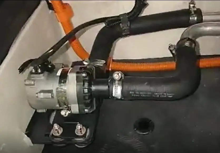 24v Dc Water Coolant Pump Hybrid Electric Vehicles Water Pump Cooling