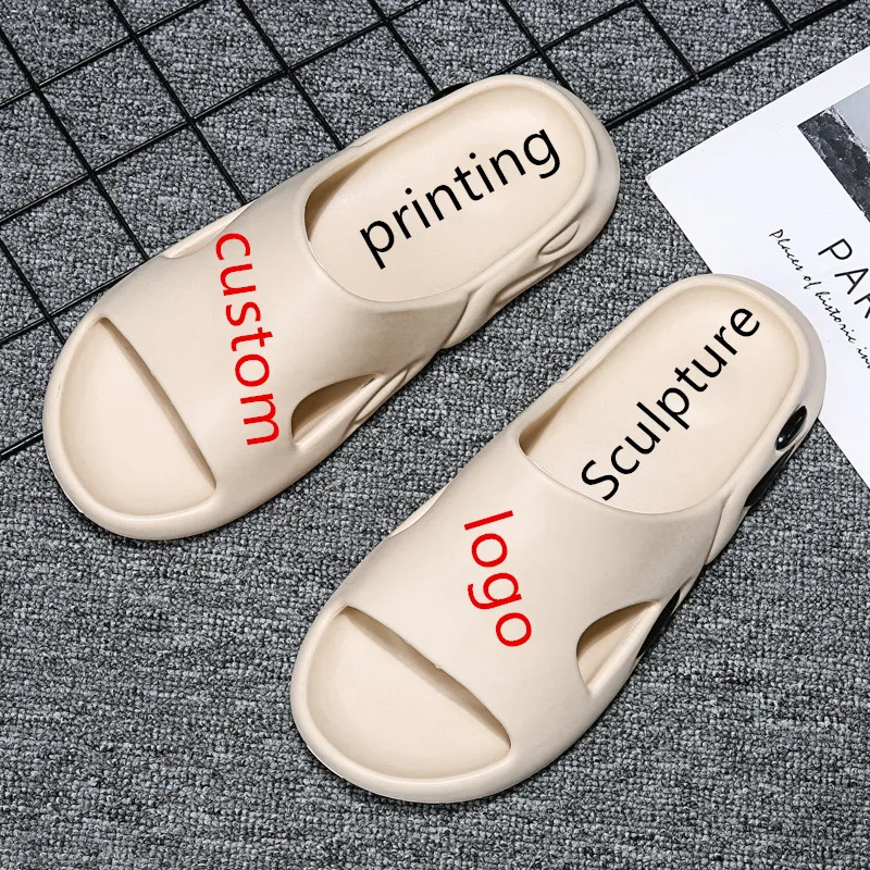 

High Quality Eva Rubber Yeezy Foam Runner Men's Sandals Slippers Soft Custom Logo Slides Fashion Yeezy Slides For Men, Customized color