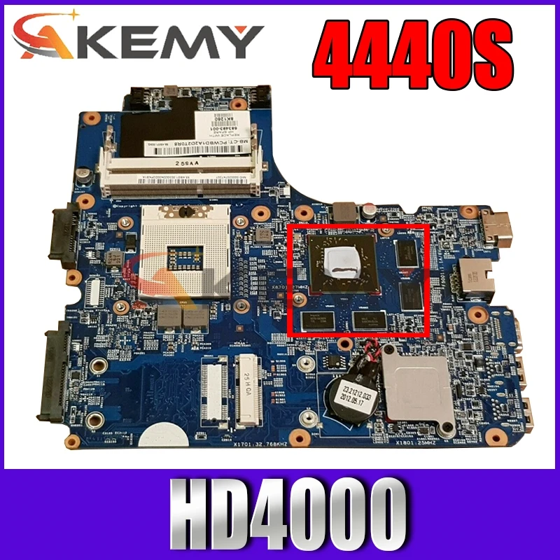 

AKemy Laptop motherboard For HP ProBook 4440S 4540S Mainboard 11243-1 693168-001 693168-601 SLJ8E 216-0833002 1G