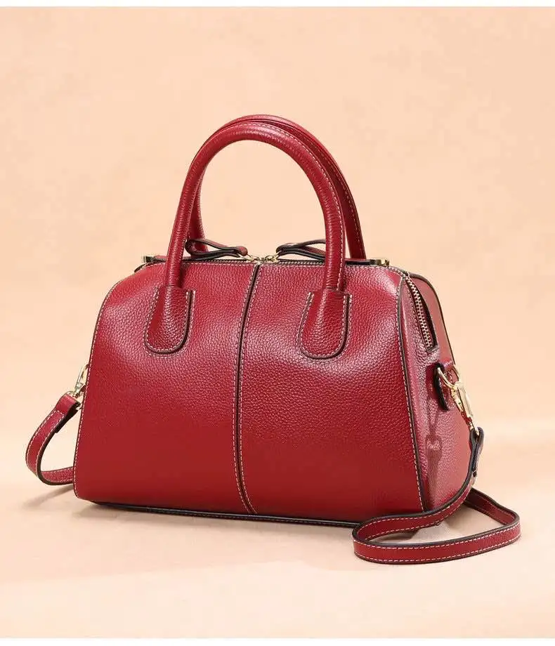 工厂批发高品质真皮手包2020妇女女士手提包