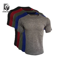 

Men's Superfine Merino Lightweight Outdoor Hiking Running Workout Breathable Custom Merino Wool T Shirt