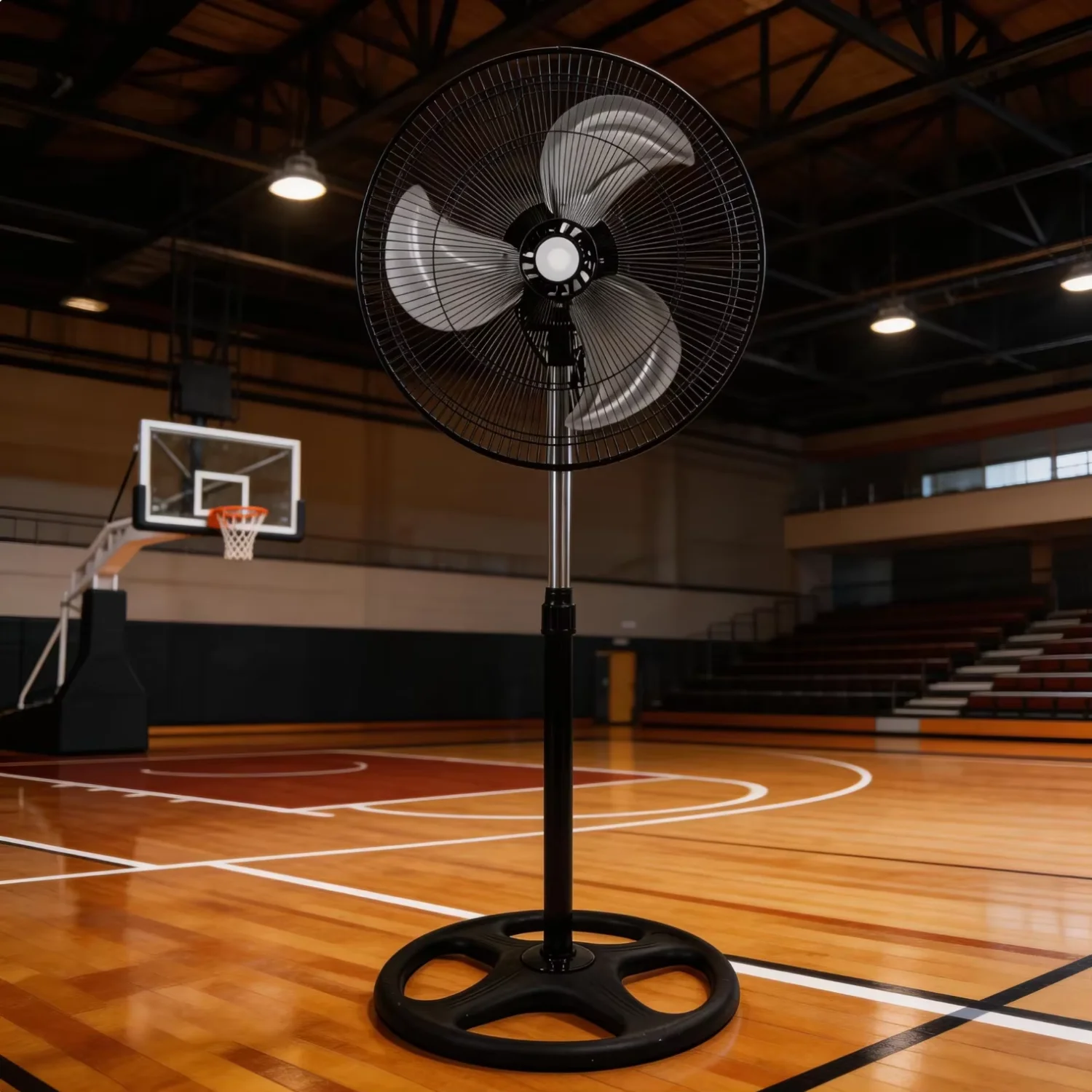 Mechanical Floor Fan, 18-inch, 3-in-1, Aluminum - detail 16