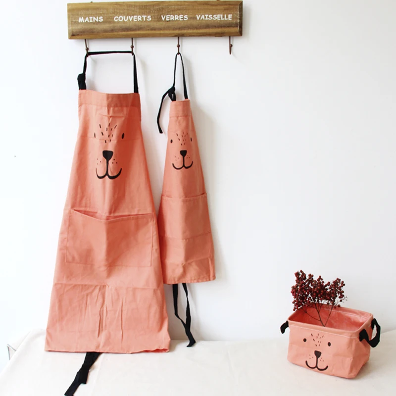 

Cotton Delantal Apron Chef Cooking Kitchen cleaning Plain Promotional Custom Aprons for painting, Multi color