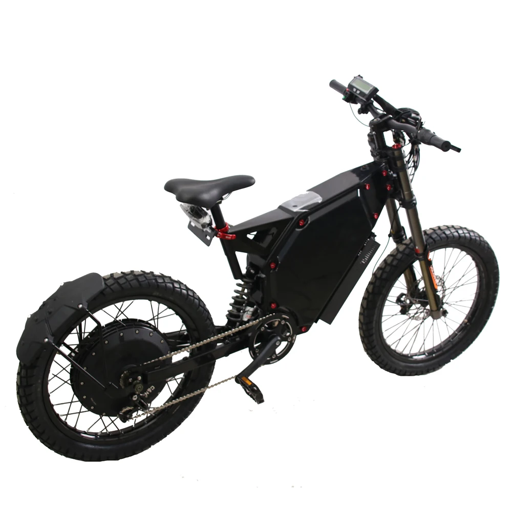 

2020 bomber ebike enduro ebike mtb 72v electric mountain bike full suspension 12000w 15000w