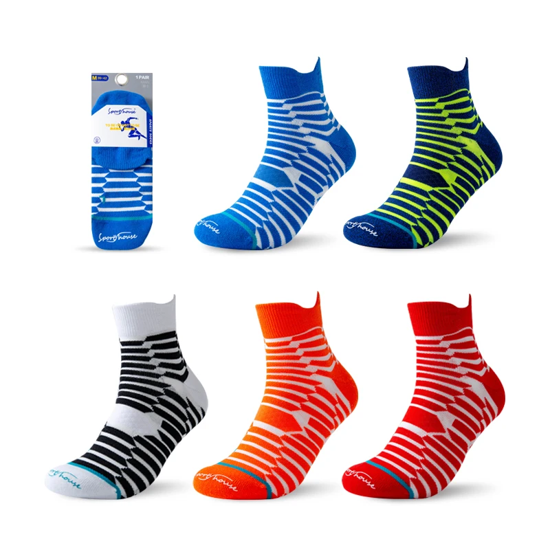 

Premium Leisure Fitness Stripe Men Cycling Sports Socks In The Day