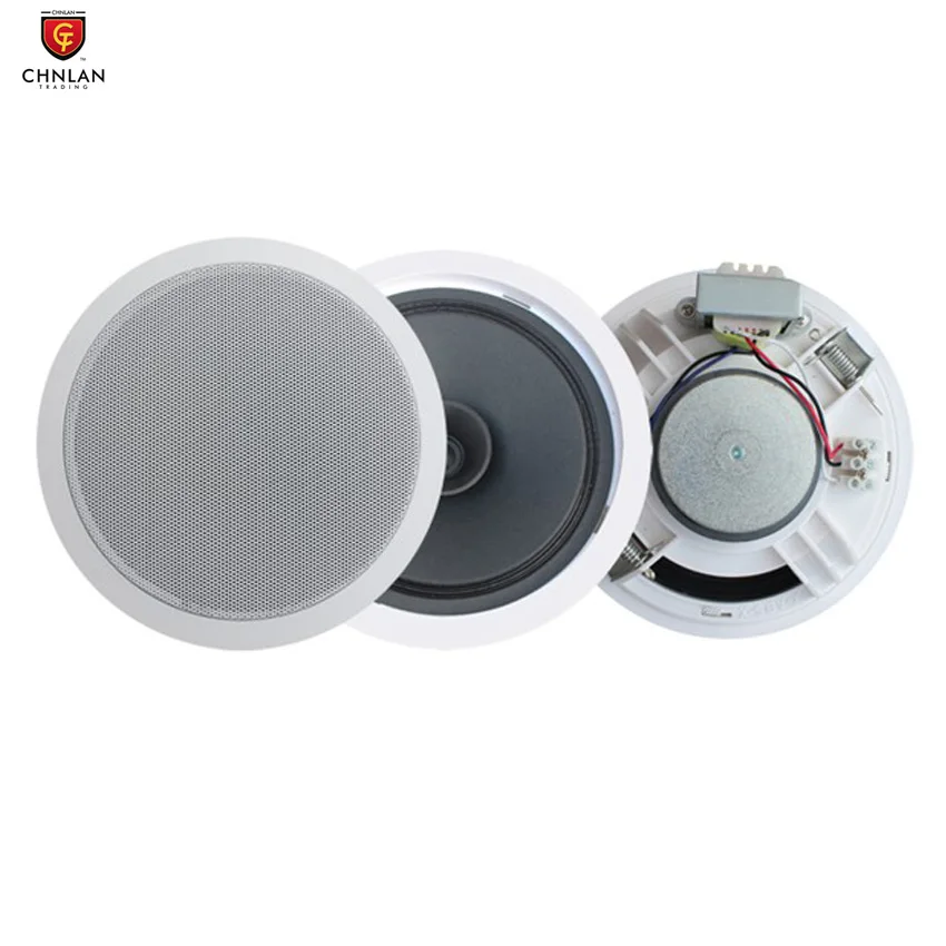 Ca803 Cheap Price Oem Abs Plastic 100v 5w 10w Pa 8" Ceiling Speakers