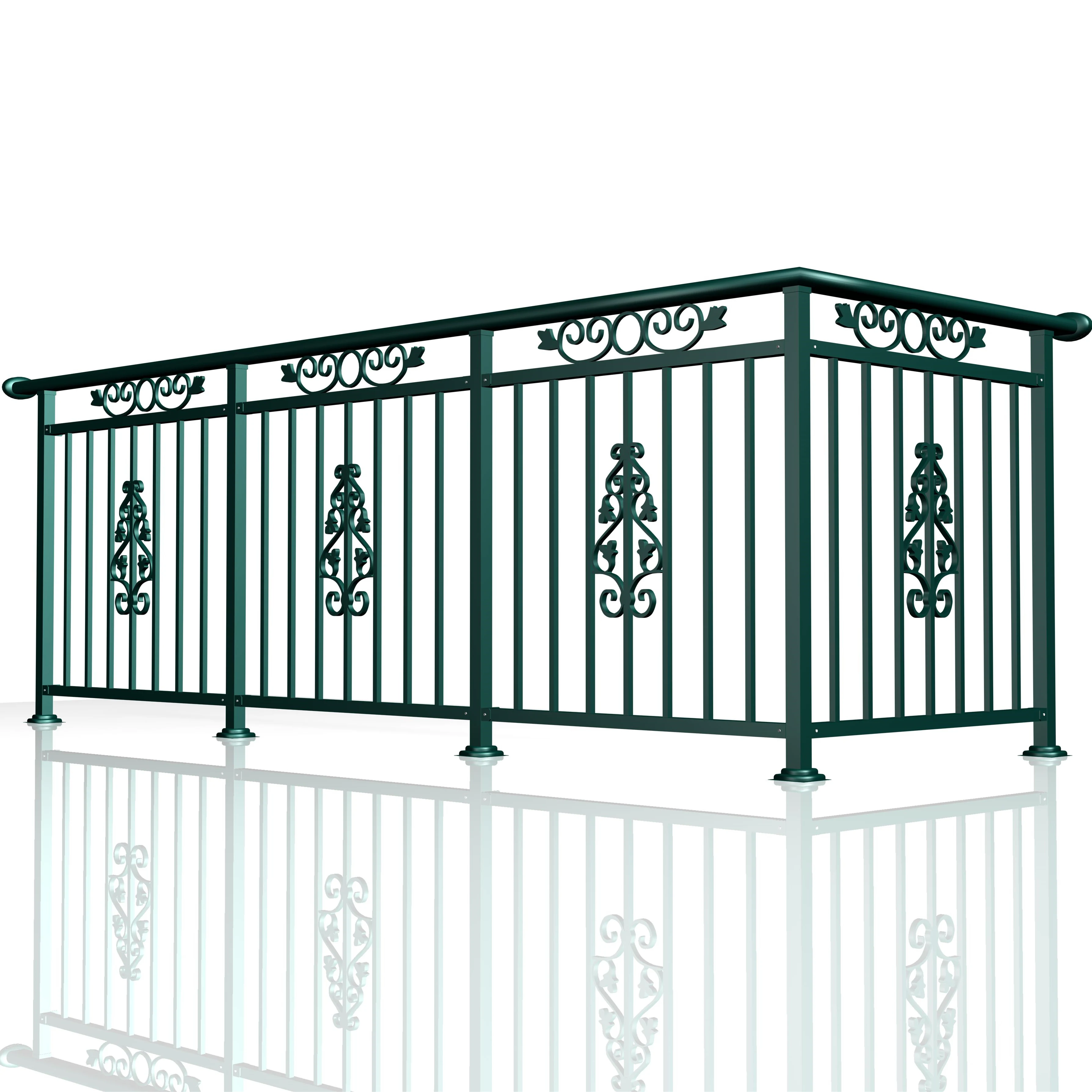 

Home Garden Cast iron fence, Customized color