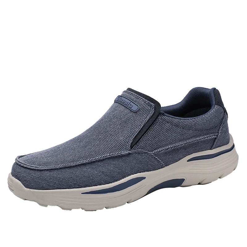 

2021 Wholesale New Factory Autumn Large Size Casual Canvas Shoes Men, Blue beige grey